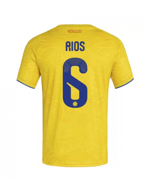 Kolumbien Richard Rios #6 Heimtrikot WM 2026 Kurzarm Kolumbien Richard Rios #6 Heimtrikot WM 2026 Kurzarm